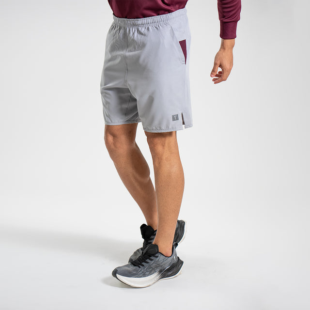 Grey Active Stretch Shorts