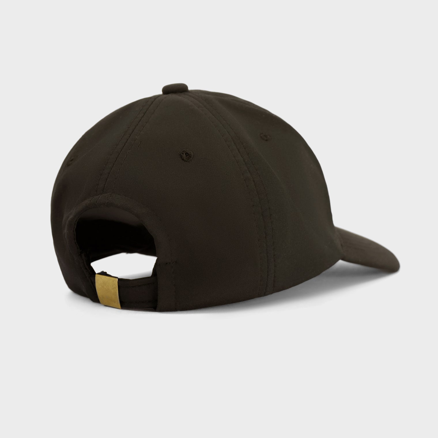 Dark Brown Micro Fabric Cap