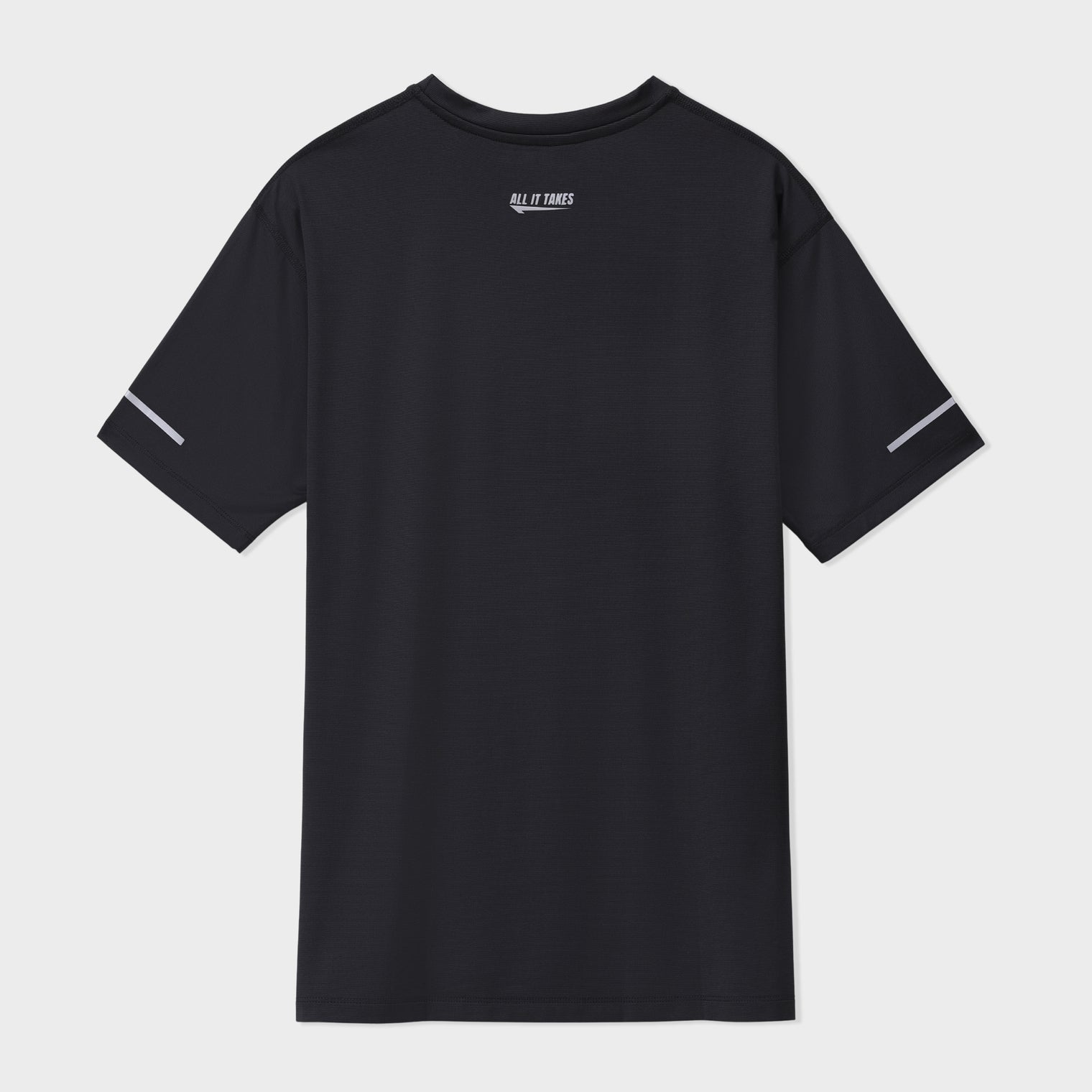Black Interlock Tee