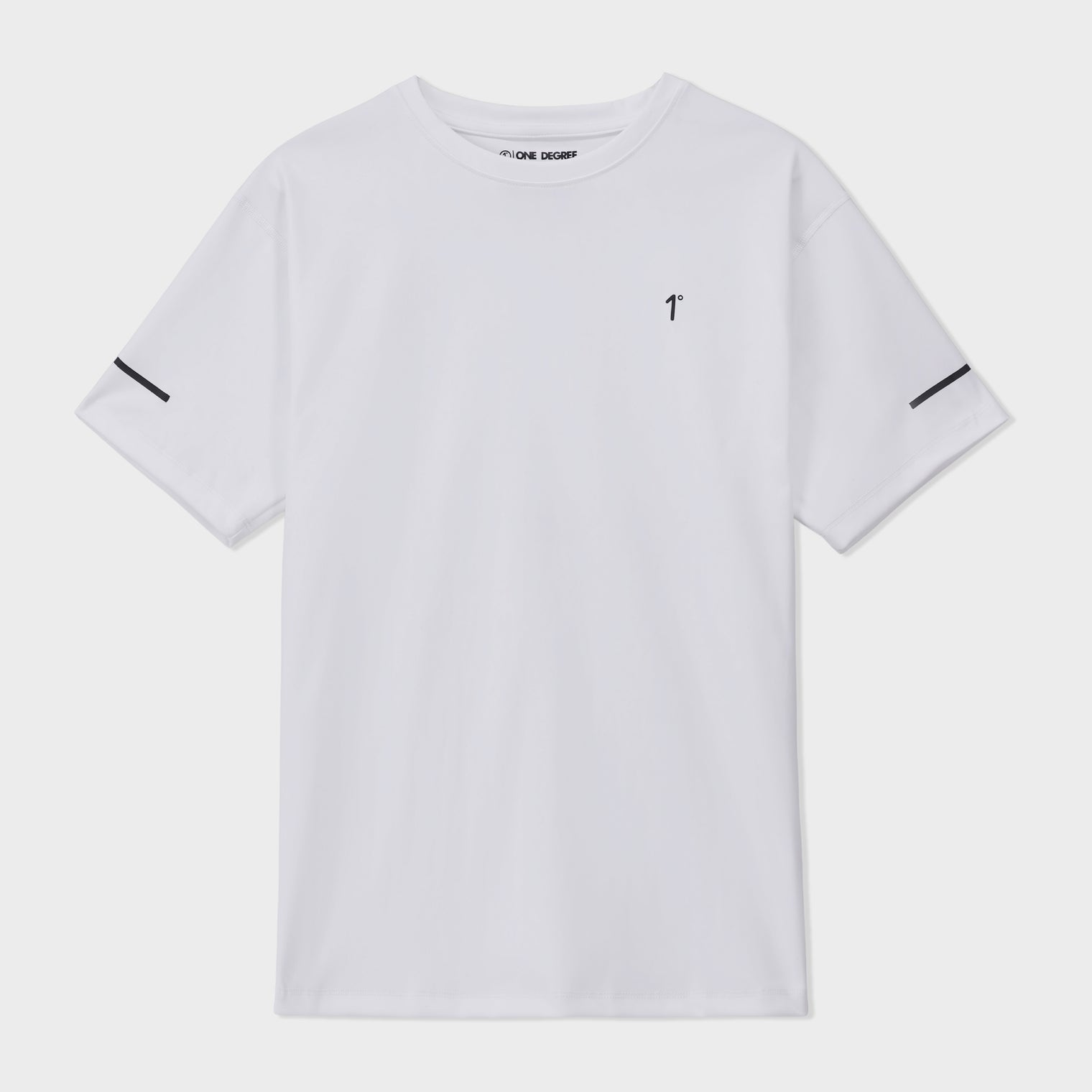 White Interlock Tee