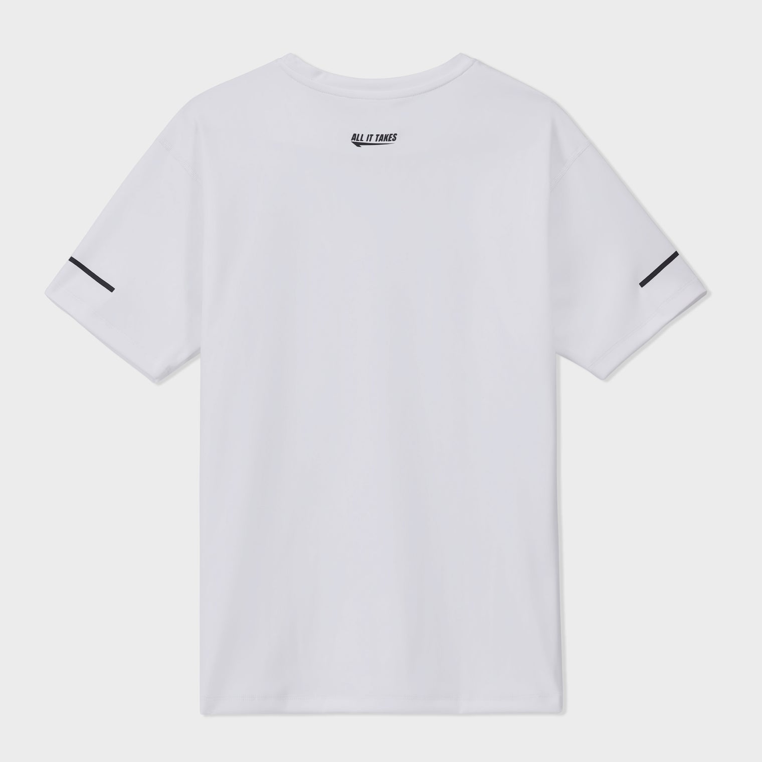 White Interlock Tee