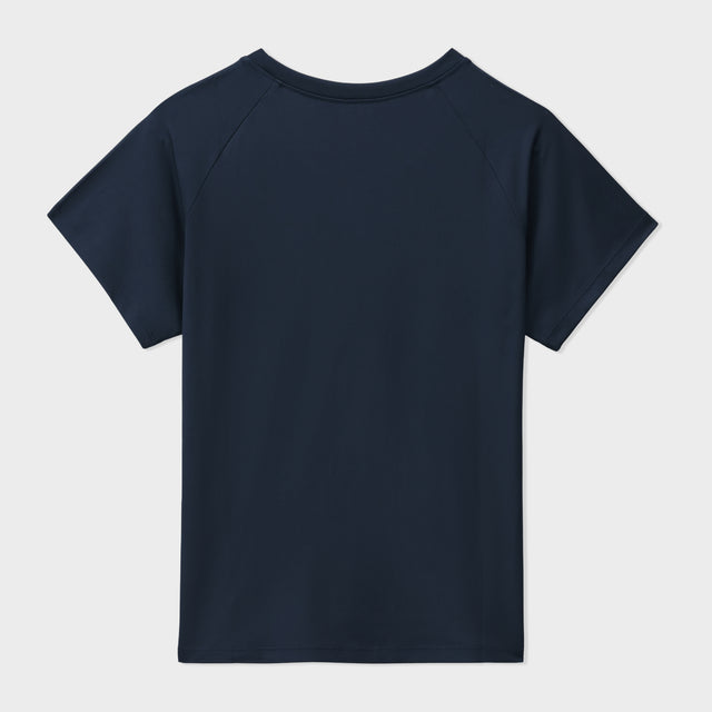 Navy Raglan Tee
