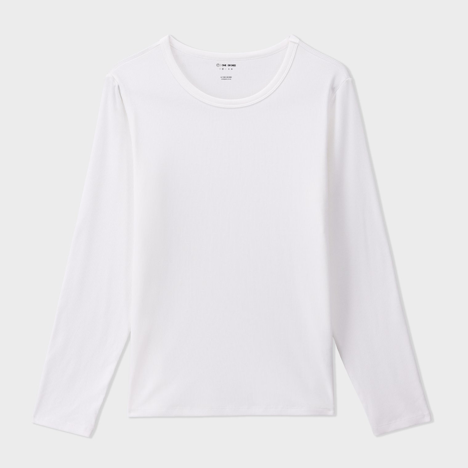 White Long Sleeve Tee