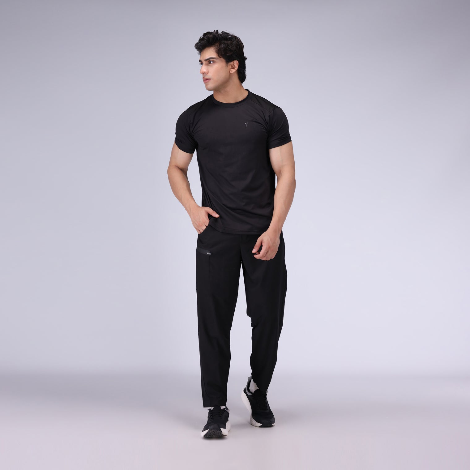 Black One Degree Superior Comfort Performance Trouser