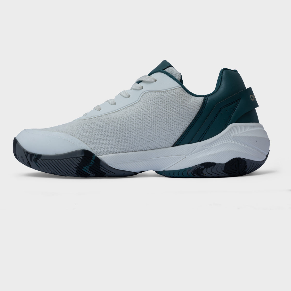 White & Teal Precision XT Padel Shoe