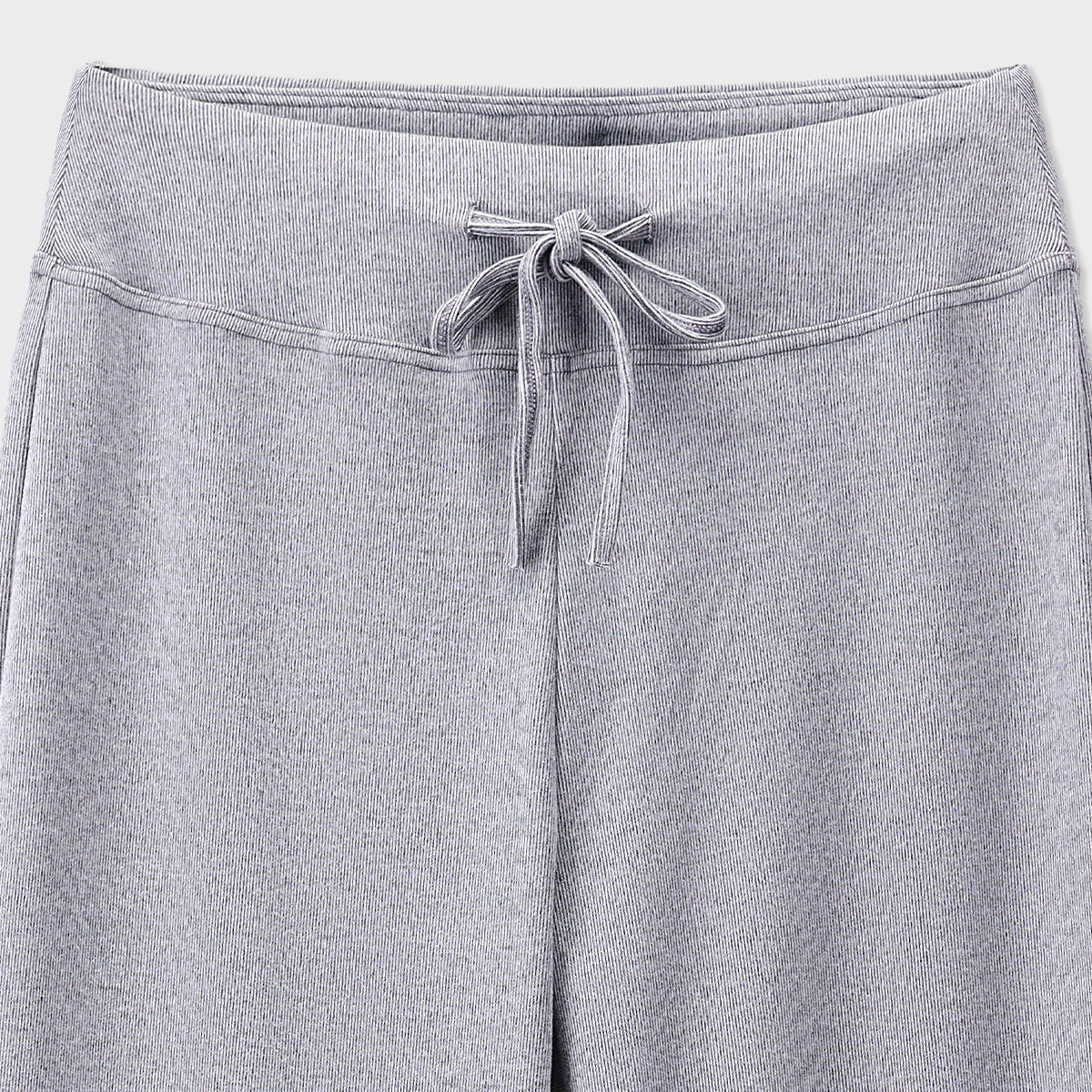 Grey Rib Trousers