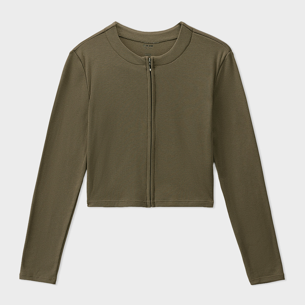 Dark Brown Cropped Jacket