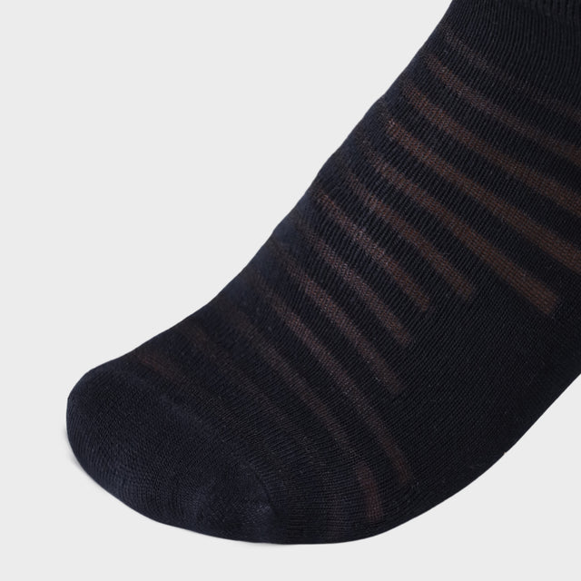 Black Ankle Sporty Socks 1 (Pack of 3)