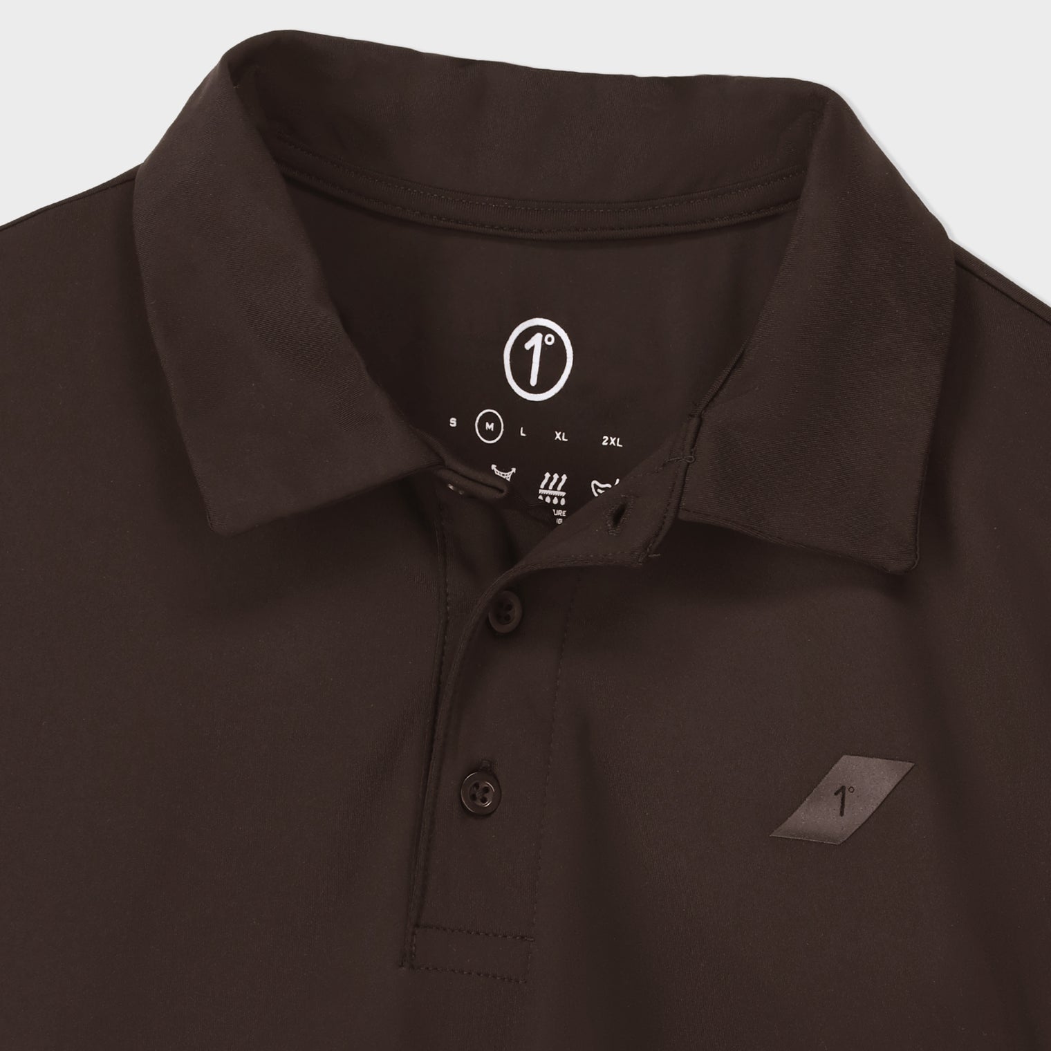 Brown Performance Polo