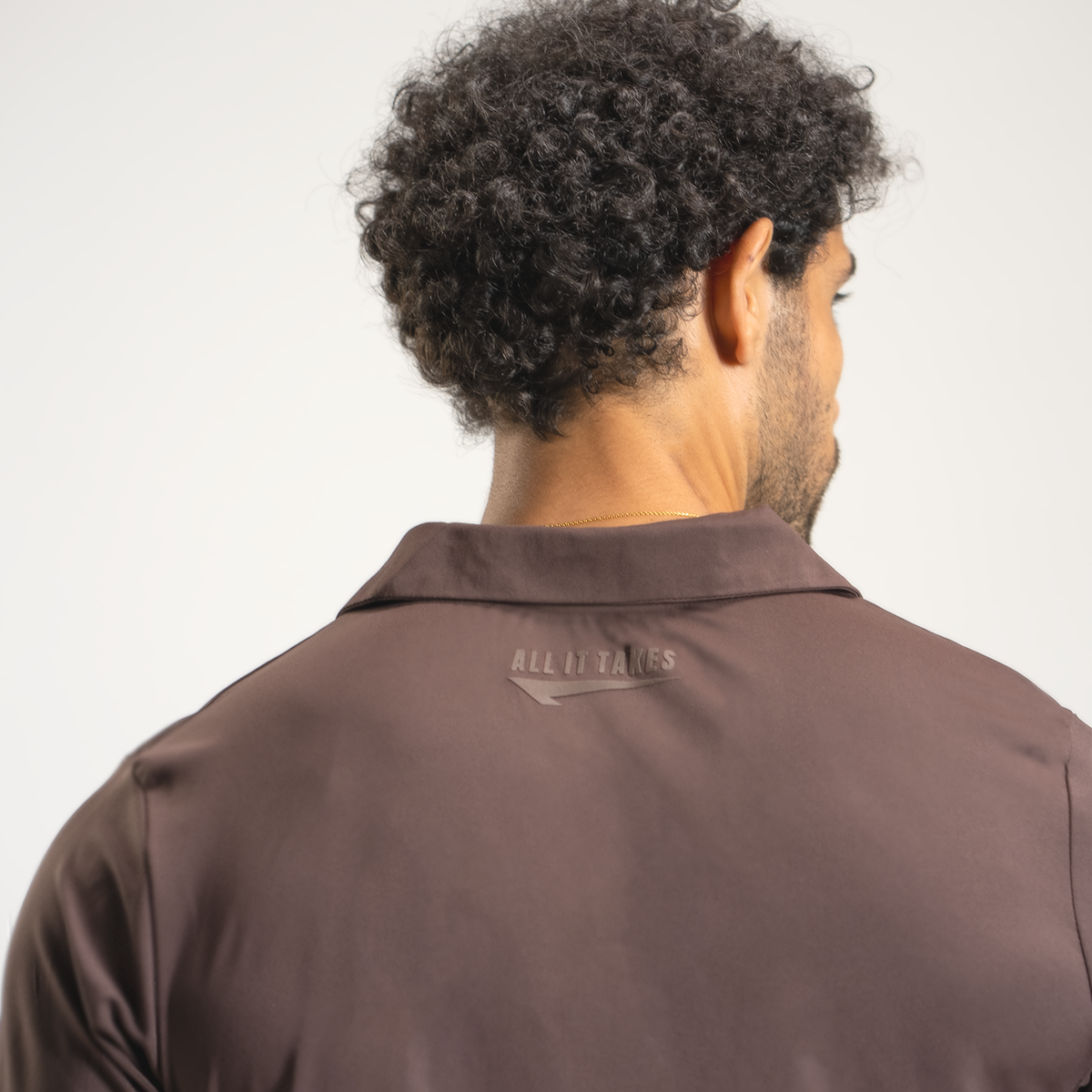 Brown Performance Polo