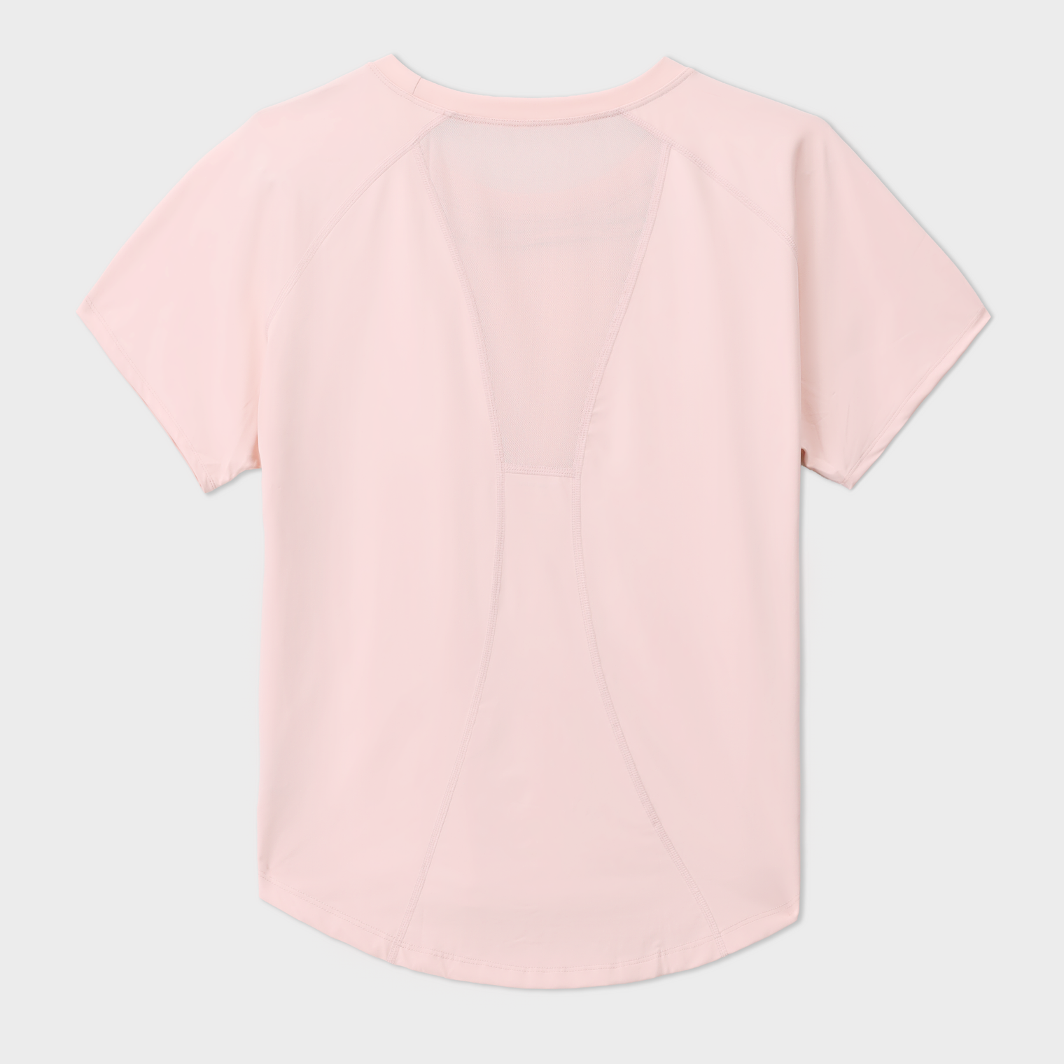 Pink Raglan Short Sleeves Tee