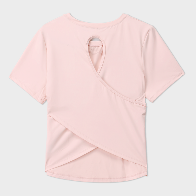 Pink Regular Short Sleeves Tee