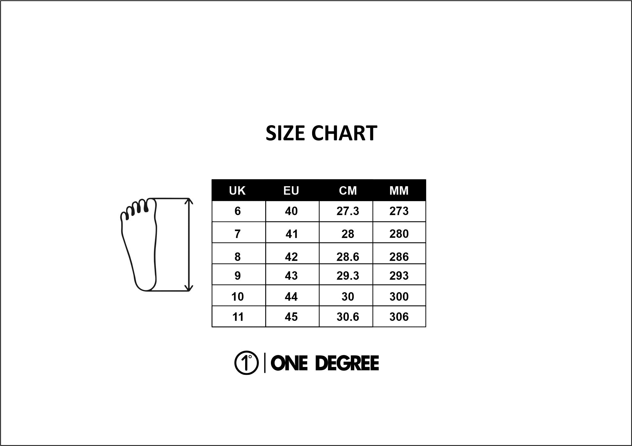 Men Size Chart