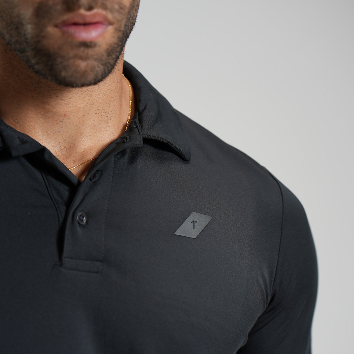 Black Performance Polo