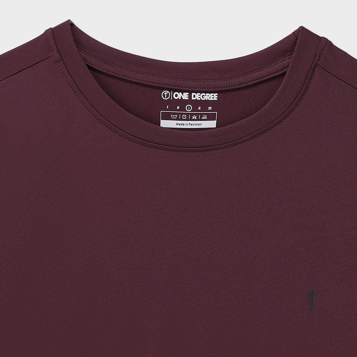 Maroon Laser Silicon Tee