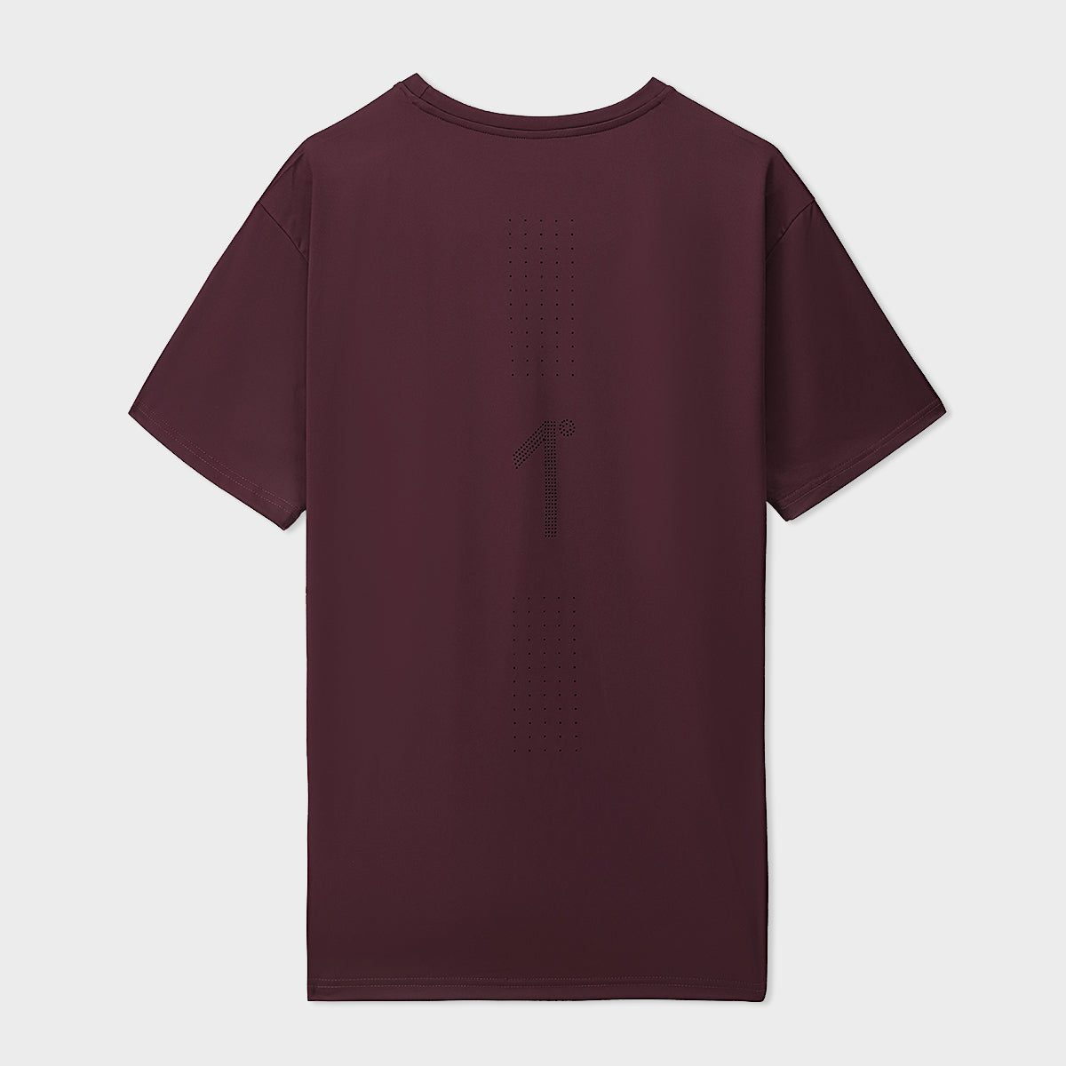 Maroon Laser Silicon Tee