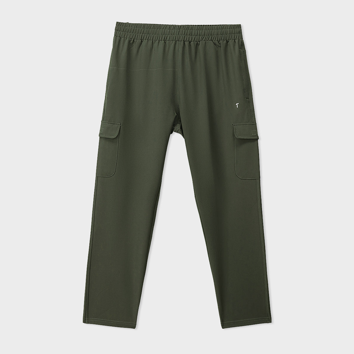 Olive Terry Cargo Trouser