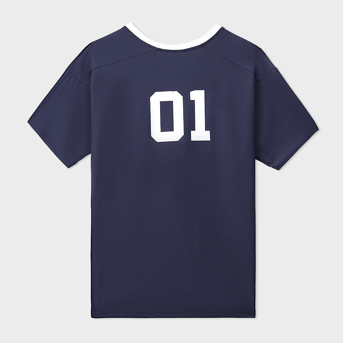 Navy Dot Mesh Tee
