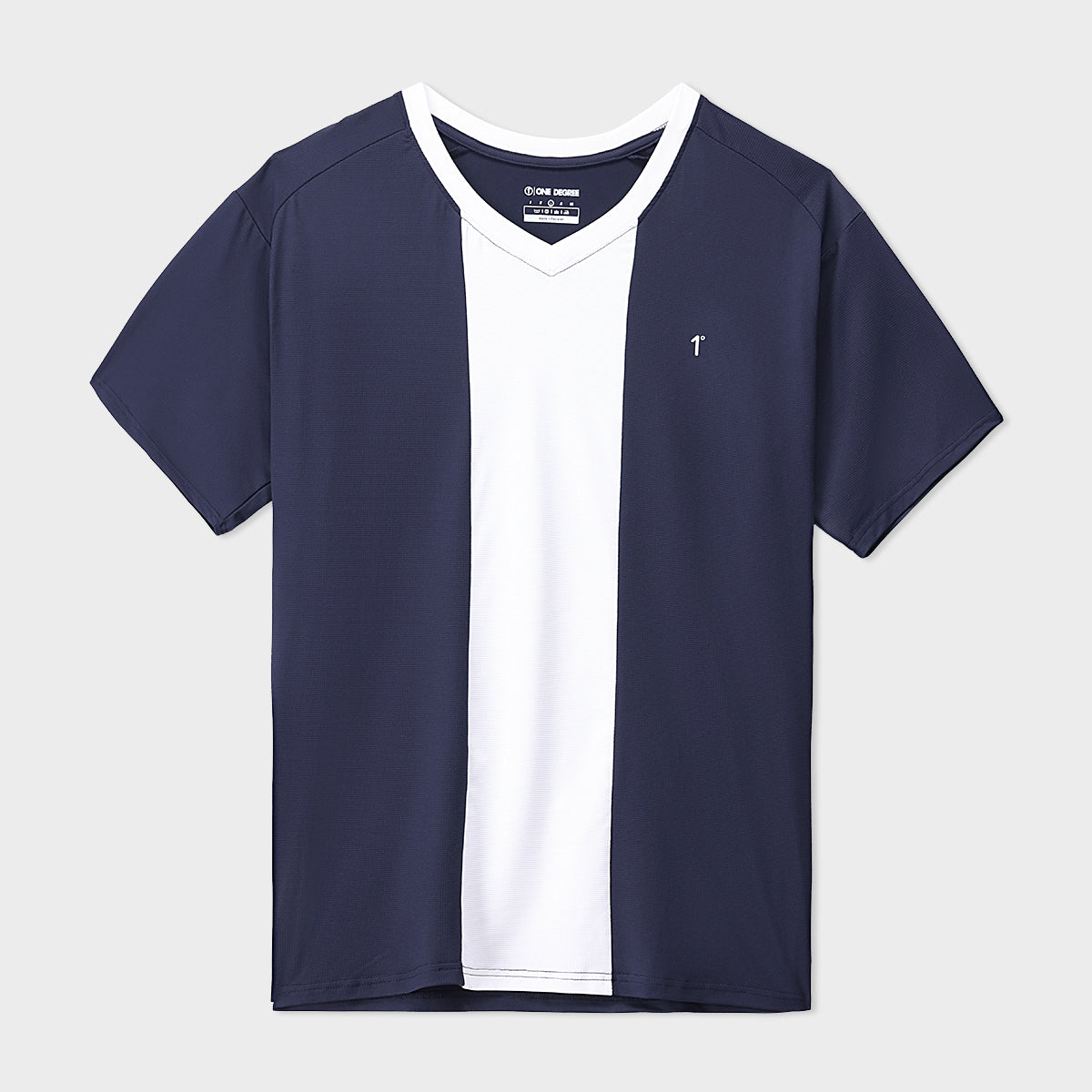 Navy Dot Mesh Tee