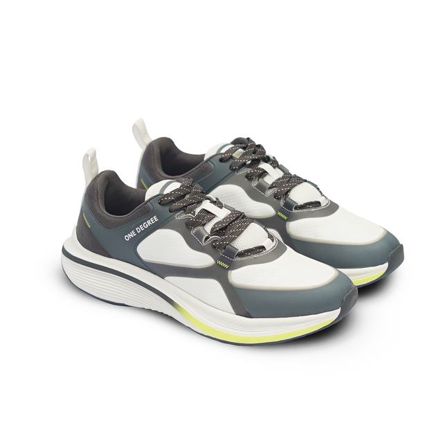 White & Grey AEOLUS Motion Shoe 1.0