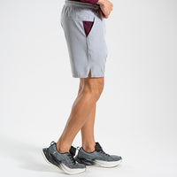 Grey Active Stretch Shorts