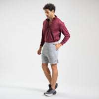 Grey Active Stretch Shorts