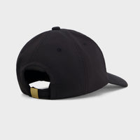 Black Micro Fabric Cap