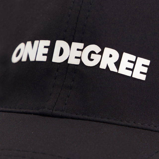 Black Micro Fabric Cap