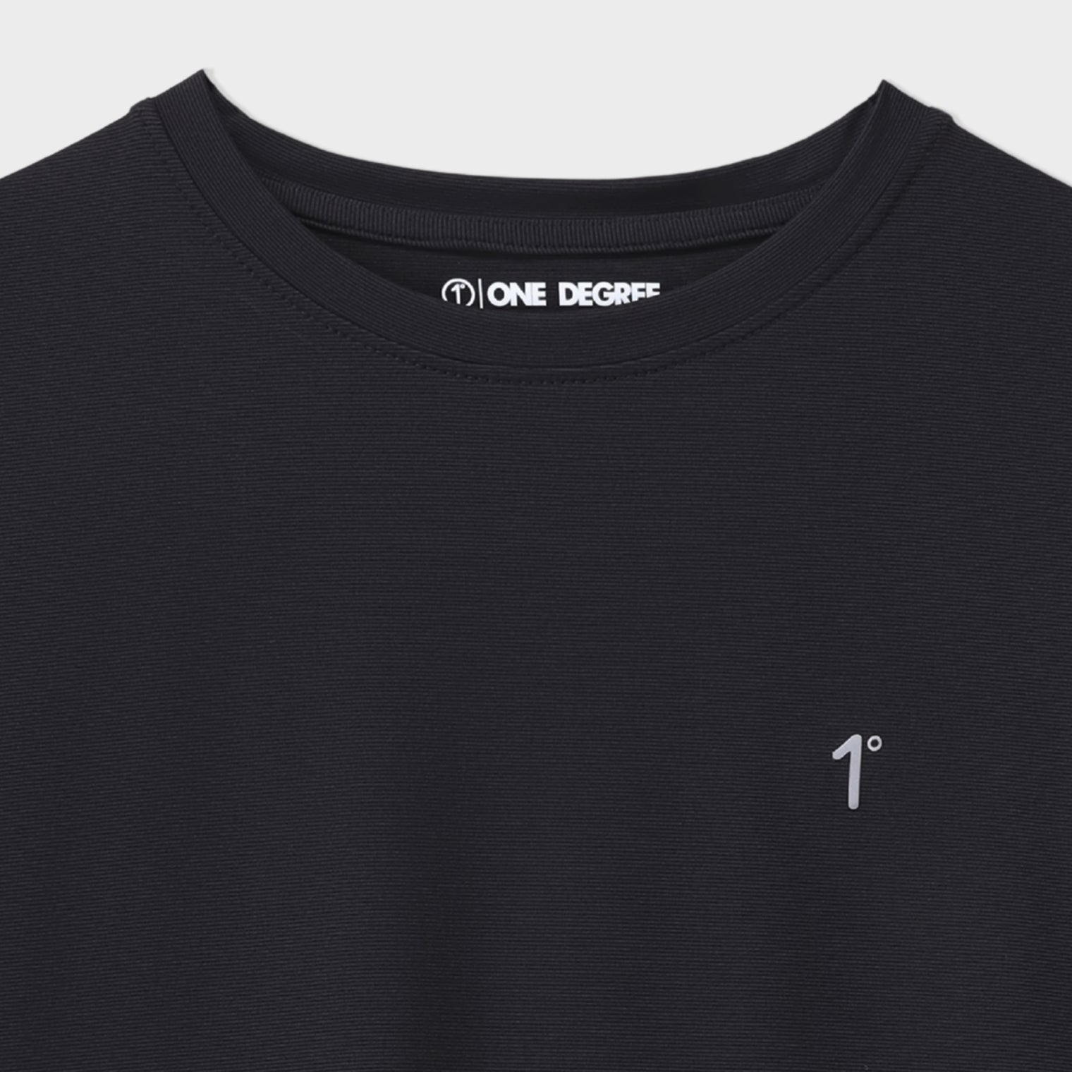 Black Interlock Tee