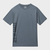Grey Laser Silicon Tee
