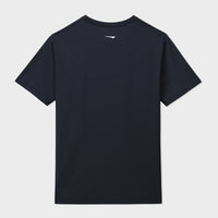 Navy Grill Mesh Tee