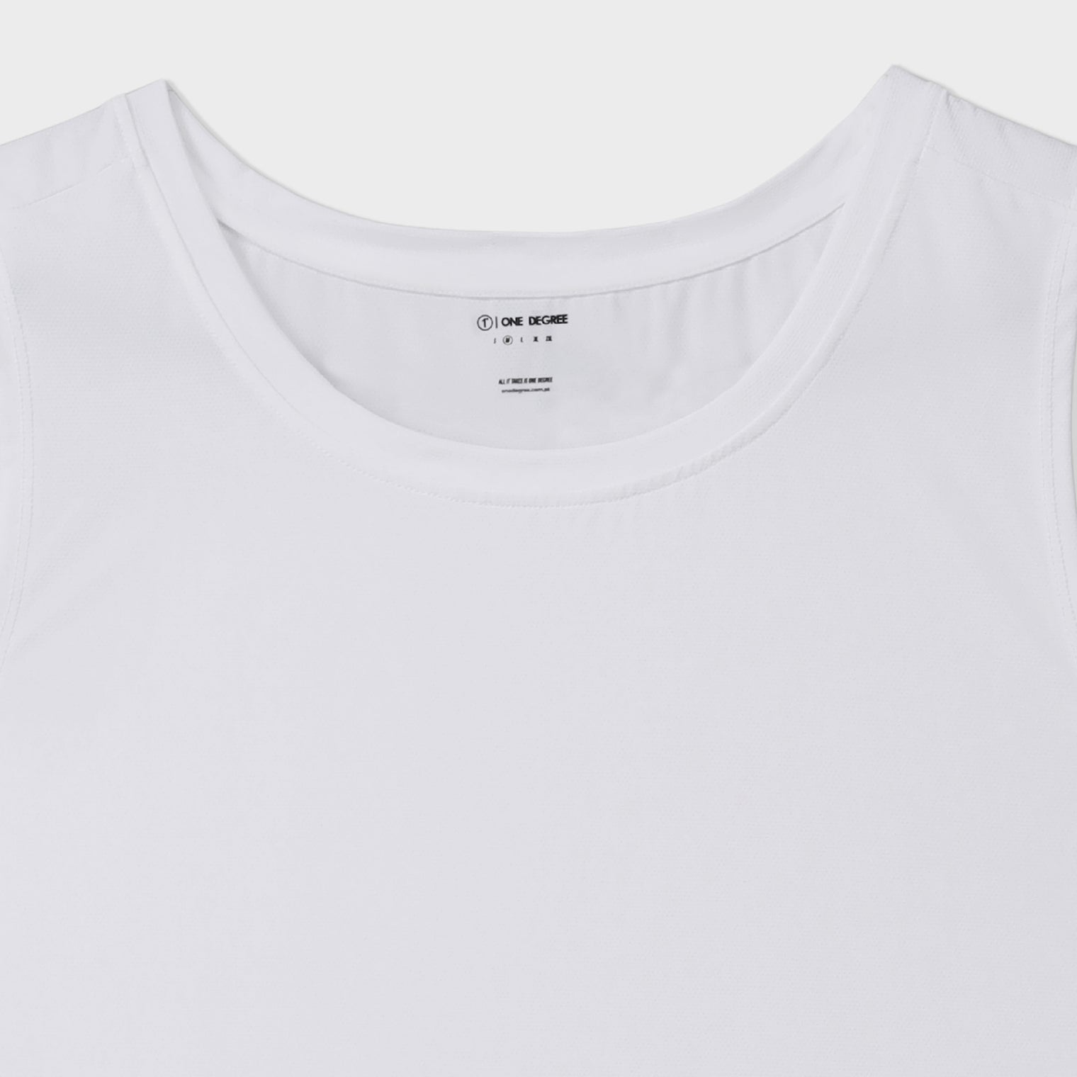 White Relax Tank Top