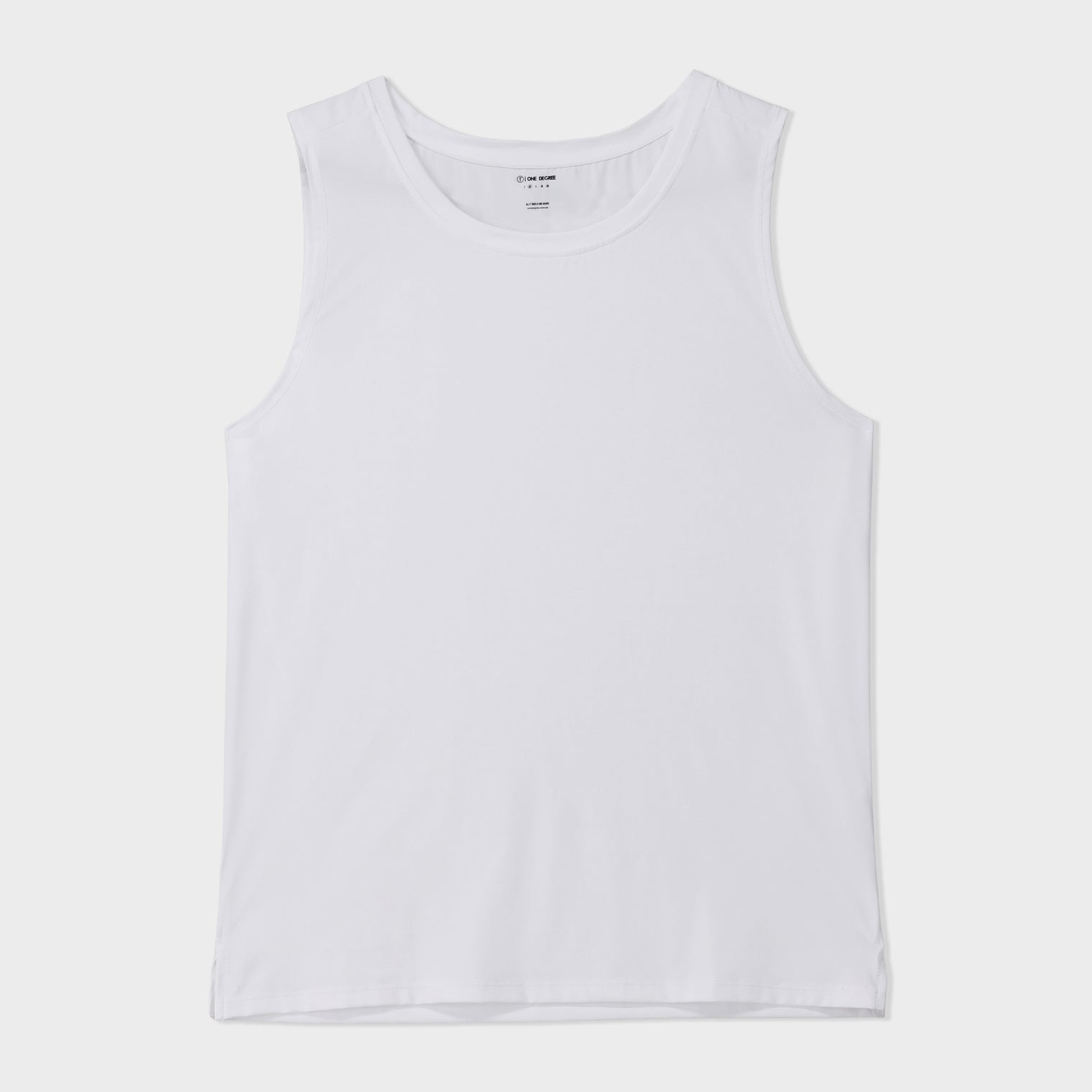 White Relax Tank Top