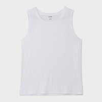 White Relax Tank Top