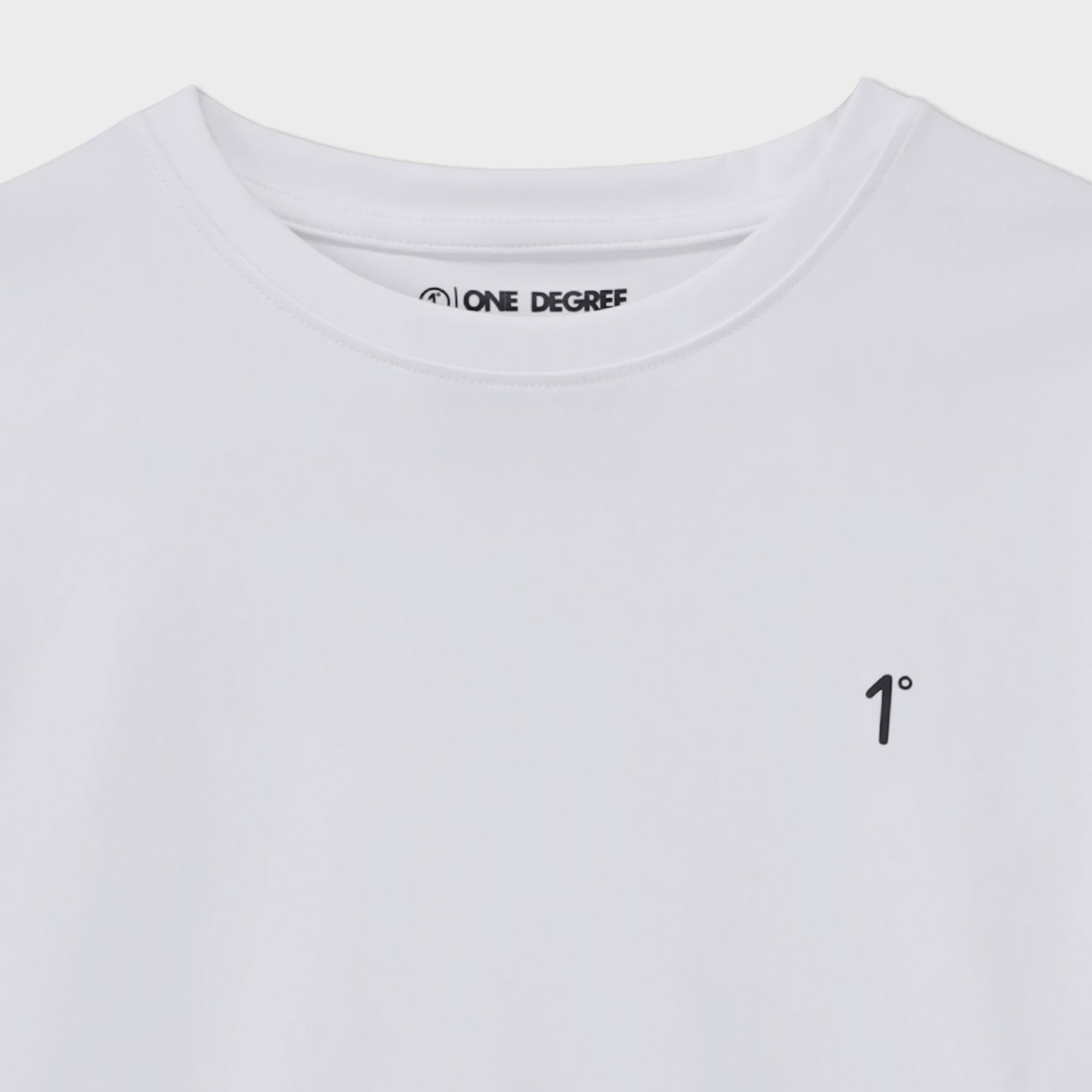 White Interlock Tee