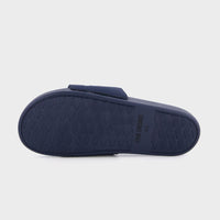 Navy & White Air Flex Slides