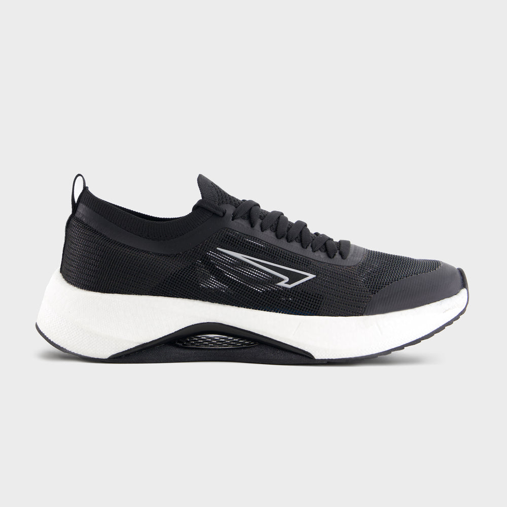 One Degree Black Zoom Flex running shoes for men with jacquard mesh upper - buy running shoes online in Pakistan