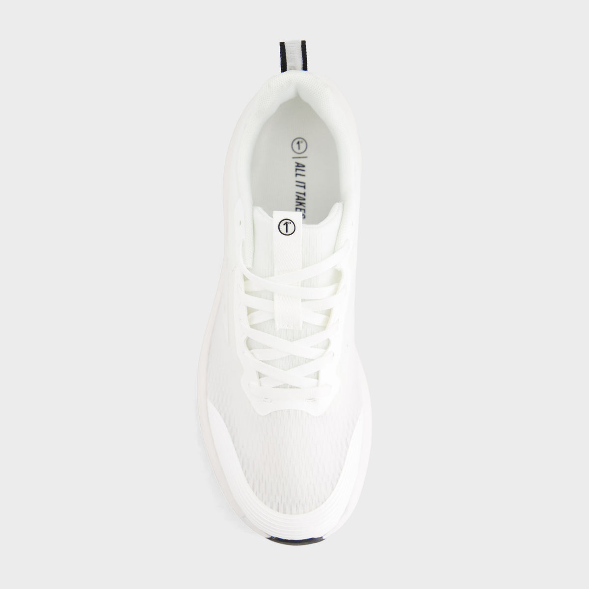 White Gravity Force Running Shoes - Image 4