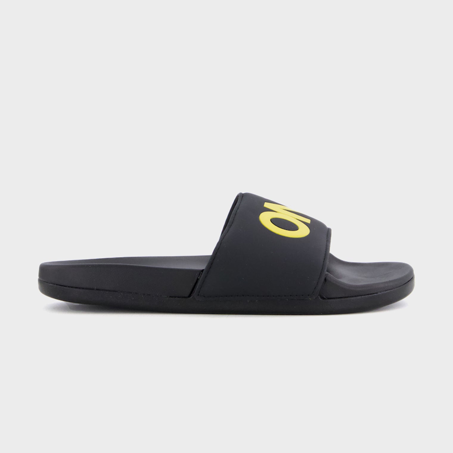 Black & Golden Air Flex Slides