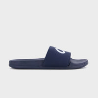 Navy & White Air Flex Slides