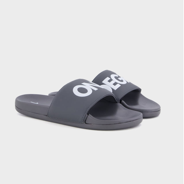White & Grey Air Flex Slides