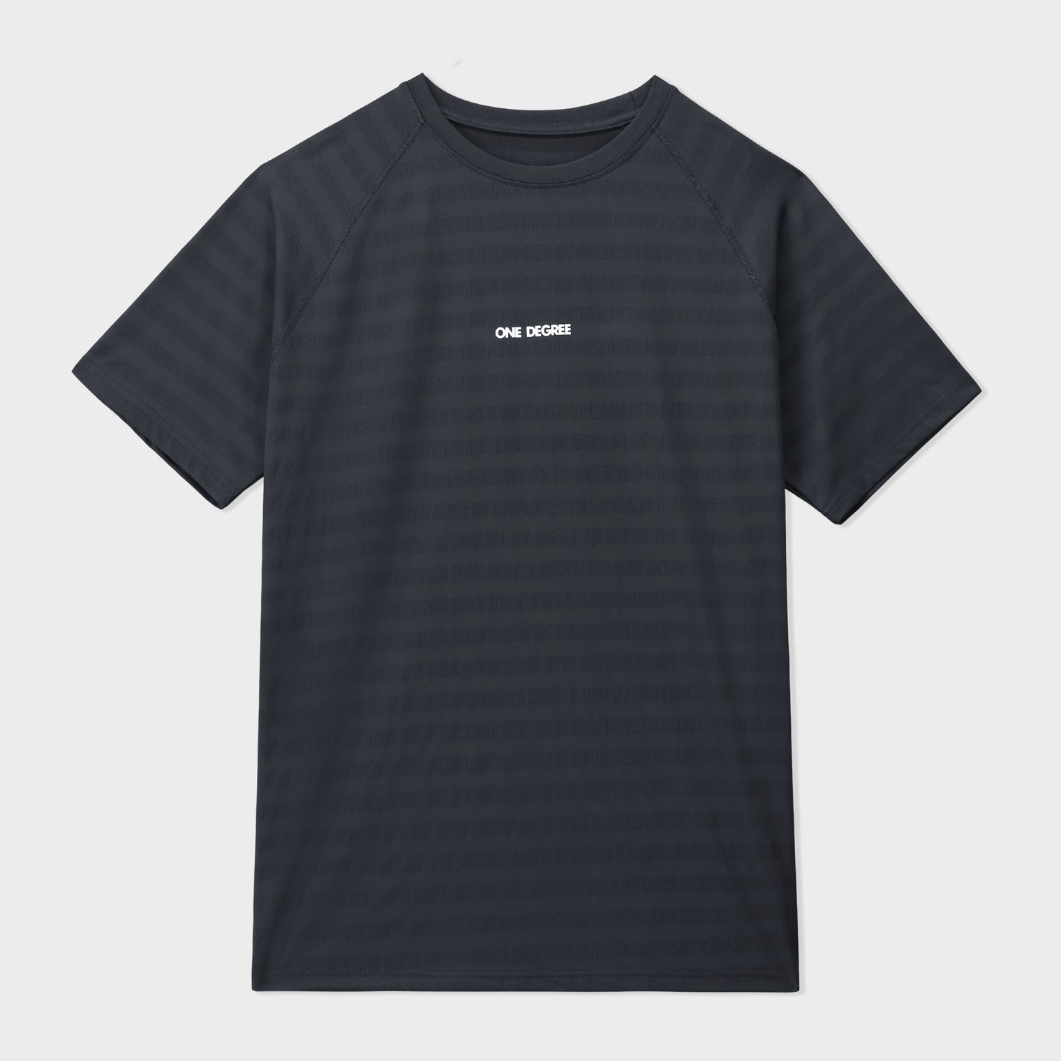Dark Grey Shy Jacquard Mesh Tee