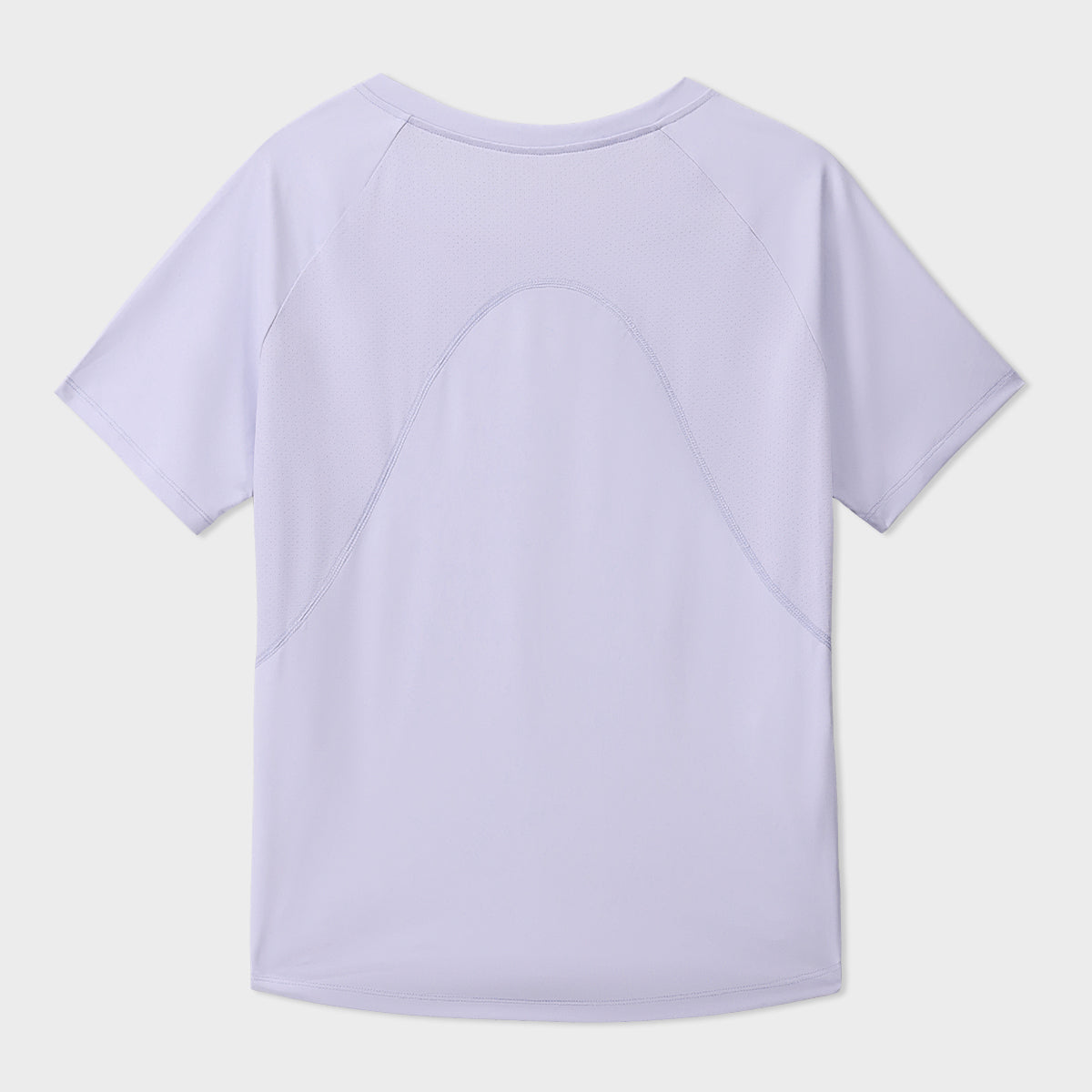 Purple V Neck Tee