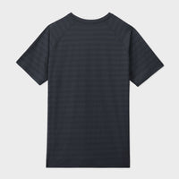 Dark Grey Shy Jacquard Mesh Tee