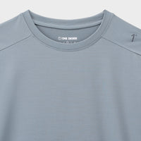 Silver Square Mesh Tee