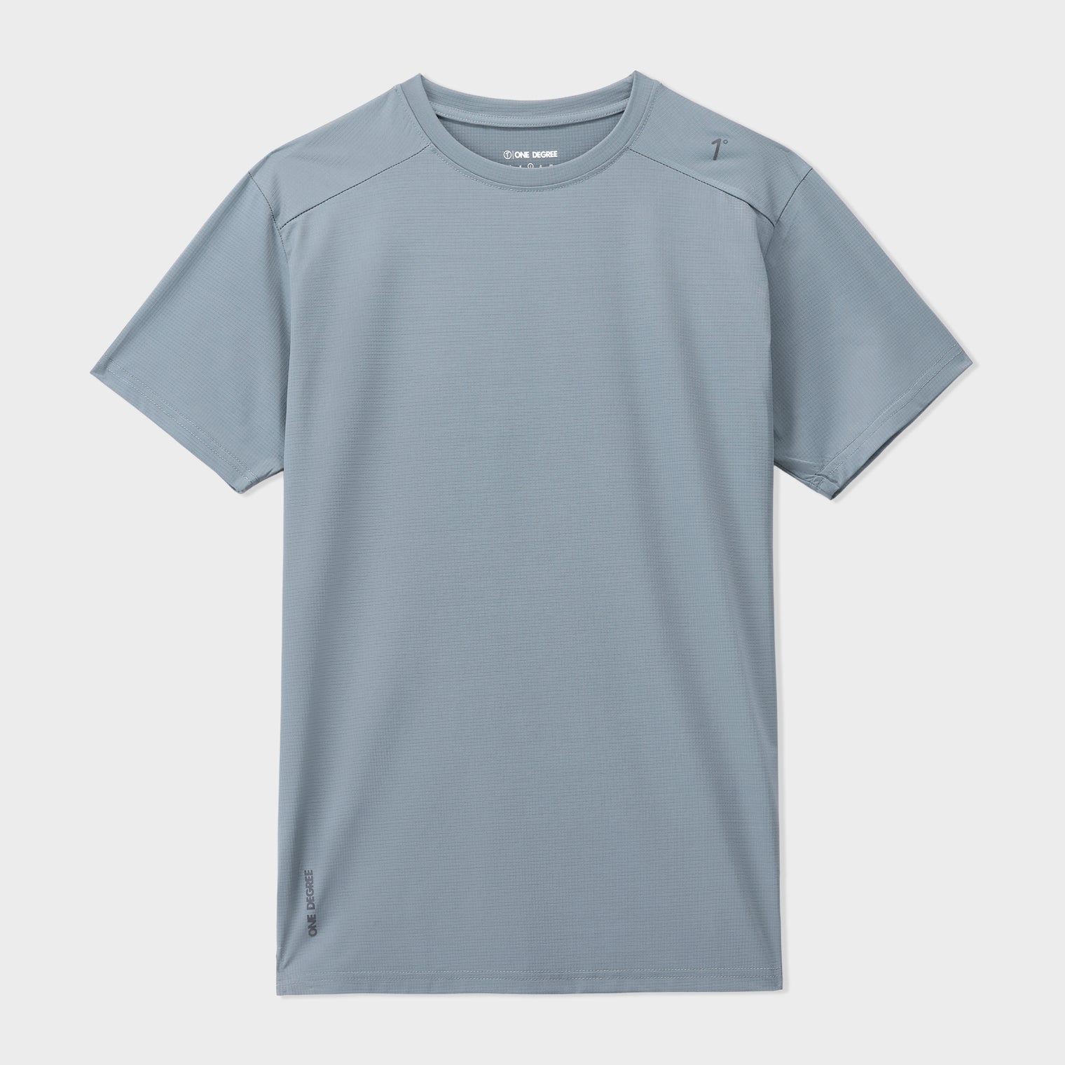 Silver Square Mesh Tee