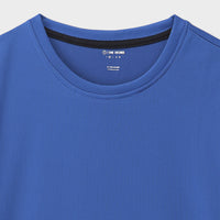 Blue Crew Neck Tee
