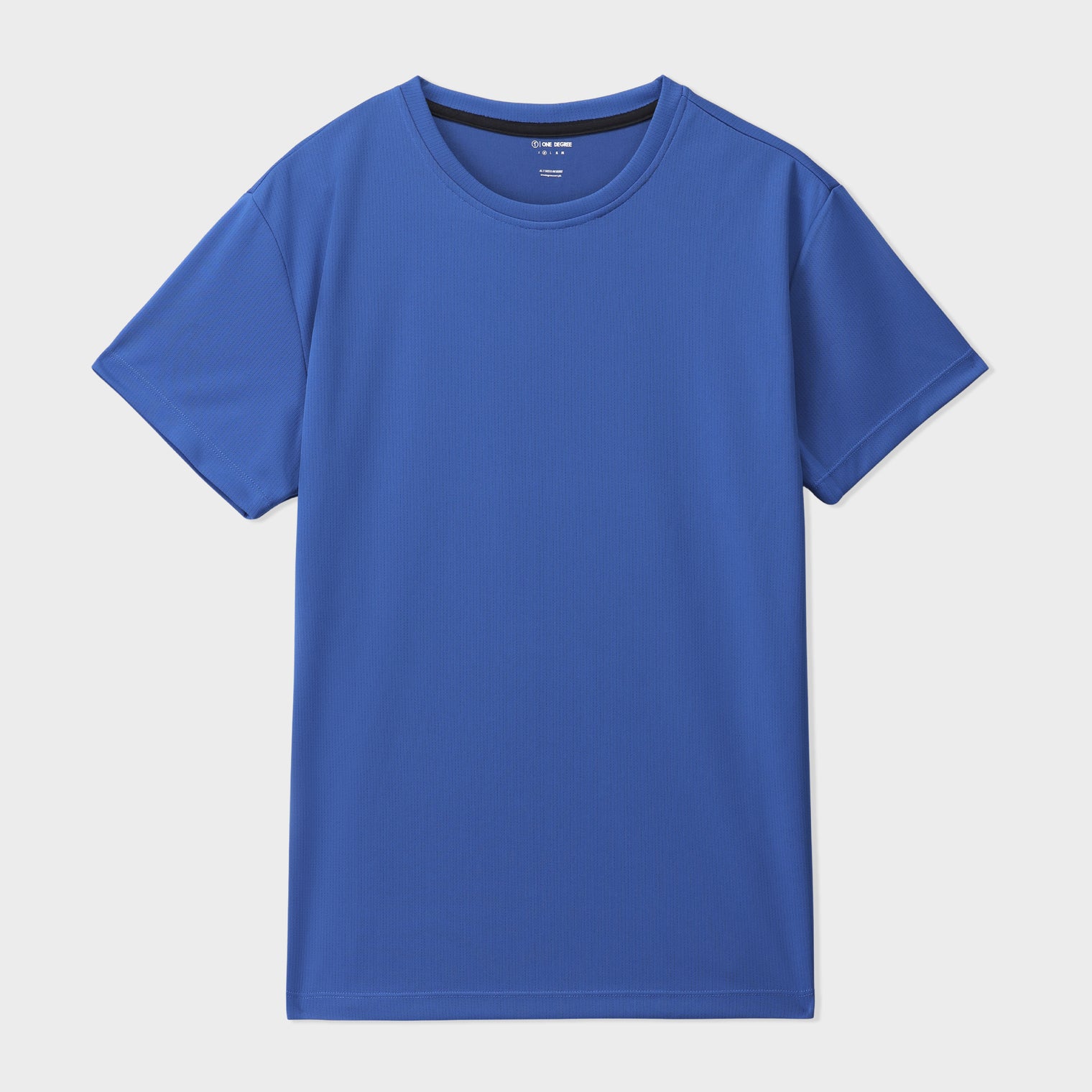 Blue Crew Neck Tee
