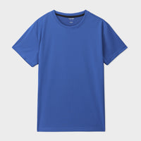 Blue Crew Neck Tee