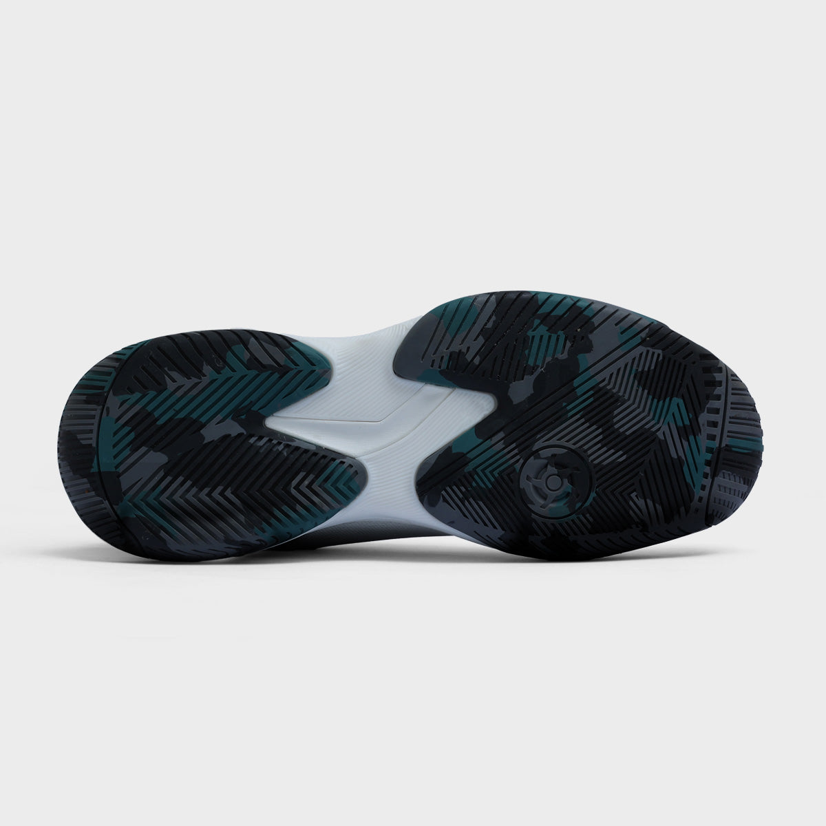 White & Teal Precision XT Padel Shoe